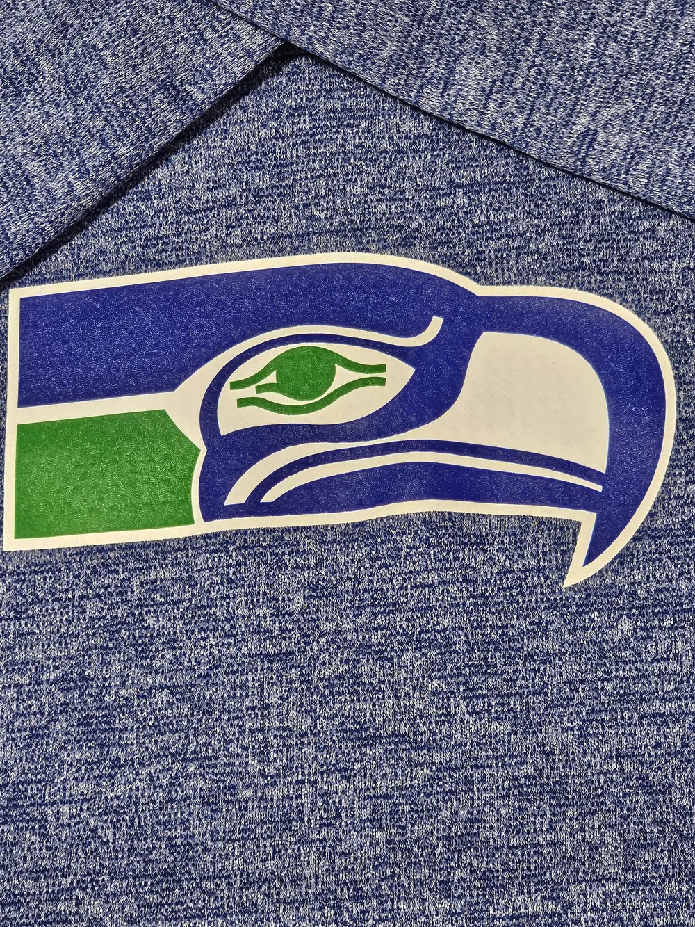 Nike NFL Team Apparel Seattle Seahawks Womens Funnel Neck Dry-Fit Size M